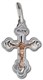 Крест серебряный 1 гр. 225424