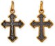 Крест серебряный позолоченный 2.67 гр. 225222