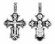 Крест серебряный черненый прочный 8.74 гр. 225173
