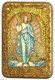 Настольная икона Ангел Хранитель на дубе 10х15 см. 239284
