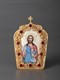 Икона настольная финифть золочение Спаситель 238950