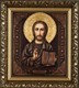Икона Спаситель фото золочение патинирование 234513