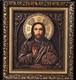 Икона Спаситель фото золочение патинирование 234514
