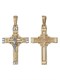 Крестик из золота с бриллиантами 240705