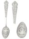 Ложка серебряная именная Великомученица Марина 241456 - фото 20930
