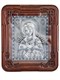 Икона Семистрельная Божья Матерь ювелирная серебряная 241684