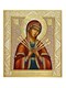 Икона Семистрельная Божья Матерь ювелирная серебряная 241769