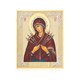 Икона Семистрельная Божья Матерь ювелирная серебряная 241820