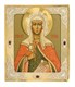 Плакетка Татьяна (Татиана) Мученица ювелирная серебряная 241842 - фото 21297