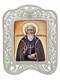 Икона Сергий Радонежский ювелирная серебряная 241848
