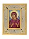 Икона Семистрельная Божья Матерь ювелирная серебряная 241851