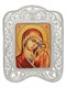 Икона Казанская Божия Матерь ювелирная серебряная 241865