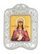 Плакетка Татьяна (Татиана) Мученица ювелирная серебряная 241887 - фото 21342
