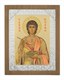 Икона Пантелеймон целитель ювелирная серебряная 242294