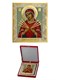Икона Семистрельная Божья Матерь ювелирная серебряная 242413