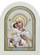 Икона освященная Феодоровская Божия Матерь на белом дереве 243157 - фото 22740