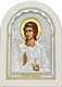 Подарочная икона Ангел Хранитель на белом дереве с позолотой освященная 243443 - фото 23407