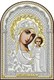 Икона Казанской Божией Матери серебряная 243515 - фото 23590