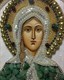 Икона Святая блаженная Ксения Петербургская бисер 244405