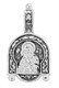 Подвеска серебряная Владимирская Божья Матерь 3.05гр 252665