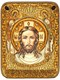 Подарочная икона Спас Нерукотворный на мореном дубе 20х15 20230