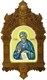 Рукописная икона Святой апостол Андрей Первозванный на кипарисе 20х15 20309 - фото 33011