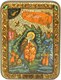 Подарочная икона Пророк Илия Фесфитянин на мореном дубе 20х15 20483 - фото 33185