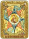 Аналойная икона Божией матери Неопалимая купина на мореном дубе 29х21 20500 - фото 33202
