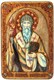 Большая икона Святитель Спиридон Тримифунтский на мореном дубе 42х29 20597 - фото 33299