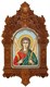 Рукописная икона Ангел Хранитель на кипарисе 20х15 20602 - фото 33304