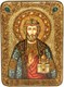 Аналойная икона Святой князь Владислав Сербский на мореном дубе 29х21 20646 - фото 33348
