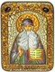 Подарочная икона Преподобный Максим Грек на мореном дубе 20х15 20672 - фото 33374