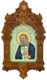 Рукописная икона Преподобный Серафим Саровский чудотворец на кипарисе 20х15 20840 - фото 33542