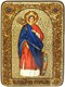 Аналойная икона Святая великомученица Екатерина на мореном дубе 29х21 20865 - фото 33567