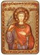 Аналойная икона Святой мученик Трифон на мореном дубе 29х21 20963 - фото 33665