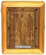 Резная подарочная икона Ангел Хранитель на мореном дубе 23х18 20978 - фото 33680