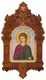 Рукописная икона Ангел Хранитель на кипарисе 20х15 21138 - фото 33840