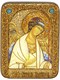 Подарочная икона Ангел Хранитель на мореном дубе 20х15 21154 - фото 33856