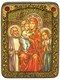 Икона Пресвятой Богородицы Трех Радостей 20х15 20107
