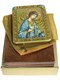 Подарочная икона Ангел Хранитель на мореном дубе 20х15 20231
