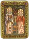 Икона Священномученики Киприан и Иустина Антиохийские 20х15 20913