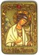Настольная икона Ангел Хранитель на мореном дубе 15х10 20595 - фото 34813