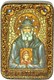 Настольная икона Паисий Святогорец на мореном дубе 15х10 21124 - фото 34928