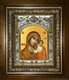 Икона Казанская икона Божией Матери, в киоте 20х24 см 22559 - фото 36295