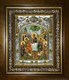 Икона Святая Троица, в киоте 20х24 см 23302
