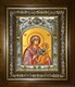 Икона Ченстоховская икона Божией Матери, в киоте 20х24 см 23516 - фото 37228