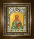 Икона Иулий (Юлий) Мирмидонянин, пресвитер, преподобный, в киоте 20х24 см 23625