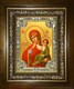 Икона Отрада и Утешение, икона Божией Матери, в киоте 24х30 см 23681