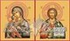 Икона Венчальная пара Господь Вседержитель и Владимирская Божия Матерь 23719 - фото 37427