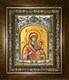 Икона Минская икона Божией Матери, в киоте 20х24 см 23730